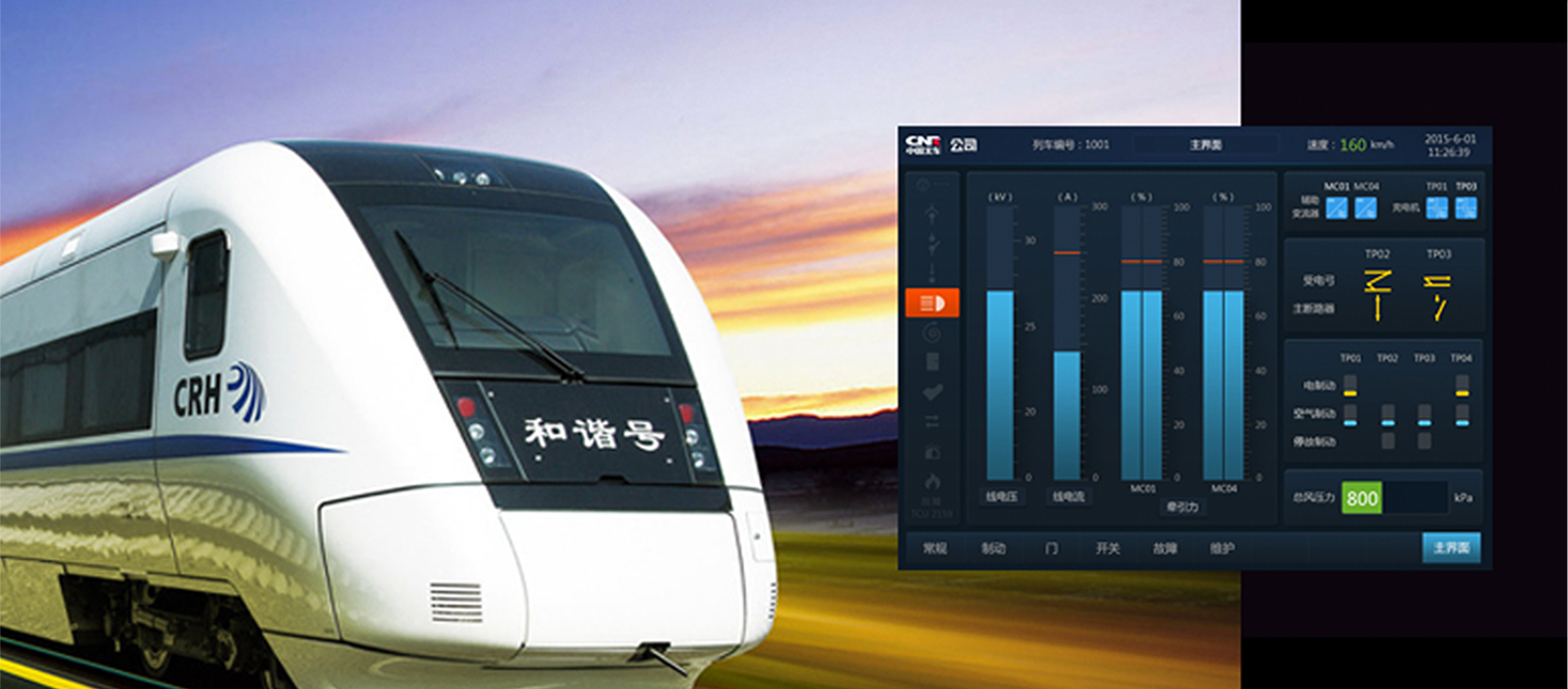 中國(guó)中車(chē)監(jiān)控顯示屏界面設(shè)計(jì)及QT、Codesys、Fltk開(kāi)發(fā)