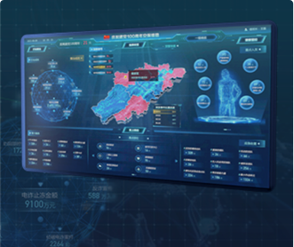 蘭亭妙微ui設計-杭州市公安局建黨100周年安保維穩(wěn)大屏界面設計