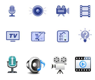 蘭亭妙微ui設(shè)計(jì)-數(shù)碼視訊EMR 4.0系統(tǒng)界面設(shè)計(jì)及圖標(biāo)